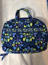 Vera Bradley Mini Tablet/ iPad/ E Reader Sleeve Indigo Pop Padded With Zipper picture