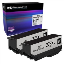2pk Reman High Yield Black Ink for Epson T273XL 273XL (T273XL020) picture