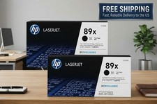 *New Genuine HP 89X CF289X Black High Yield Toner Cartridges 2 Pack Lot Sealed* picture