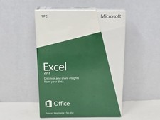 Microsoft Excel 2013 Product Key Card, No Disc, Full Retail Version for 1 PC NEW picture