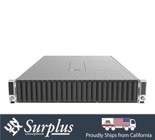 Intel 2U 4 Node Server H2224XXLR3 S2600BP Ea Node: 2x Xeon 6130 - 32GB DDR4 RAM picture