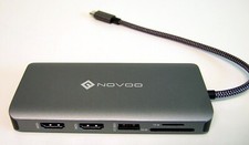 NOVOO Premium Triple Display USB C Docking Station with 4K @ 60Hz & 120Hz picture