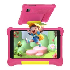 Urao Kids Tablet 7 inch Android 12 Tablet 5+32GB Shockproof Pink Touch Screen picture