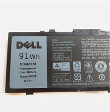 Genuine 91Wh MFKVP Battery For Dell Precision 15 7510 7520 17 7710 7720 Series picture