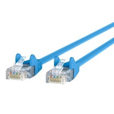 Belkin A3L980B14-BLU-S Cat.6 Snagless Patch Cable - RJ-45 - 14ft - Blue picture