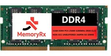 32GB DDR4 3200MHz PC4-25600  2RX8 260PIN SO-DIMM EQUIV  TO CRUCIAL CT32G4SFD832A picture