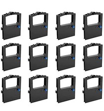 Ribbon Replacement for Okidata 12 Pack for Microline 320 321 Turbo Printers picture