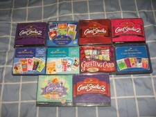 Lot of 10 Vintage HALLMARK CARD STUDIO & GREETING CARD FACTORY Cd-Roms Sierra picture