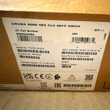 Aruba 6000 Series 48G CL4 Switch 4xSFP Ports Enterprise Network R8N85A#ABA picture