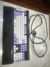 Corsair K95 RGB Mechanical Keyboard Brown Switches Custom Keycaps READ picture