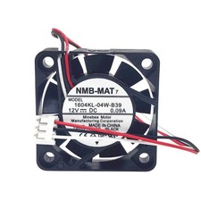 NMB-MAT 1604KL-04W-B39 4010 12V 0.09A 4cm Yaskawa Servo Drive Fan NEW picture