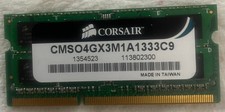 Corsair PC3-10666 4 GB SO-DIMM 1333 MHz PC3-10666 DDR3 Memory... picture