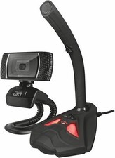 Trust Gaming Streaming Camera And Microphone Set Webcam And Mic Stand PC picture