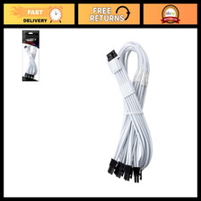 12V 2x6 PCIe Power Cable, 16-Pin to Quad 8-Pin, ModMesh Sleeved, 60cm, White picture