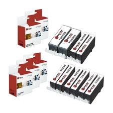 10Pk LTS PGI-225 CLI-226 PB/B/C/M/Y HY Compatible for Canon Pixma iP4820 Ink picture