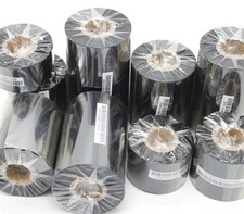5 Rolls 110mm x 70m Wax Ribbon for Zebra GK420t ZD421t TSC Barcode Printer picture