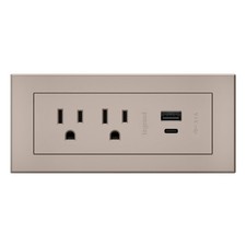 Legrand Wiremold RDZCNI radiant Furniture Power Center with USB, Recessed Power  picture