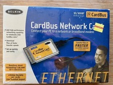 Belkin Cardbus 10/100BT Ethernet Network Card F5D5010 picture