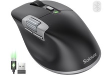 SABLUTE Ergonomic Wireless Mouse for Laptop with Ultra-Fast Scrolling, Side Scro picture