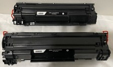 2 Black 83A CF283A Toner Cartridge For HP LaserJet Pro M201dw M225dw MFP Printer picture