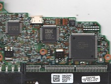 IC35L060AVV207-0, 08K2592 H69284, PN 13G0222, Hitachi 60GB SATA 3.5 PCB... picture