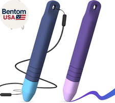 Kid-Friendly Stylus Pens for Touch Screens with Tethers -  Anti-Rolling Tablet S picture