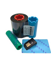 1PC YMCKO Color Ribbon 400 Prints Compatible with CS200e CS220e CS290e picture