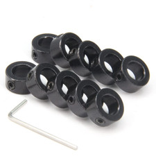 10Pcs/Pack Black 8Mm Shaft Lock Collar T8 Lead Screw Lock Ring Stainless Steel picture