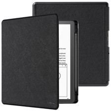 CoBak Leather Case with Auto Sleep & Pen Holder for Kindle Scribe 10.2