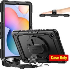Durable Protective Case with Stand for Samsung Galaxy Tab S6 Lite 10.4'' - Black picture