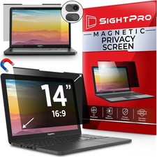 Magnetic Laptop Privacy Screen 14 Inch 16:9 - Removable Laptop Privacy Filter Sh picture
