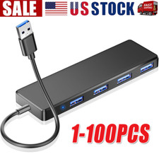 4 Port USB 3.0 Hub Splitter Multi Adapter 5Gbps High Speed PC Desktop Laptop LOT picture