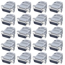20 PCS DB15 Male Solder Connector 2 Row 15 Pin RS232 DSUB Breakout Board picture