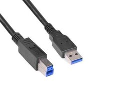 USB 3.0 Cable a Male to B Male 2Ft Superspeed USB 3.0 A-B/A Male to B Male picture