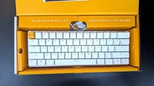 Glorious GMMK Compact 60% Mechanical Keyboard White Ice Gateron Brown RGB picture
