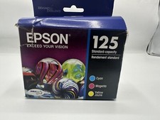 Epson 125 Standard-capacity Ink Cartridges. - Sealed picture