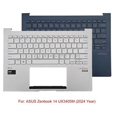 Used For ASUS Zenbook 14 UX3405M Palmrest US with Backlit Keyboard (2024 Year) picture