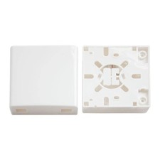 10pcs Socket Fiber Ftth Box 2 Ports Desktop Wall 86 ABS Fiber Optic Junction Box picture