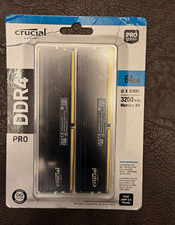 Crucial Pro 64GB (2x32GB) DDR4-3200 PC4-25600 UDIMM Intel XMP MPN picture