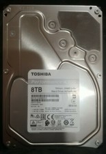 Toshiba Performance X300 8TB 7200rpm Hard Drive HDWR180UZSVA 🌱With Chia Plots🌱 picture