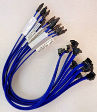 SATA Right Angle 90 Degree to straightCable Metal Retainer Wieson Brand 10 pcs. picture