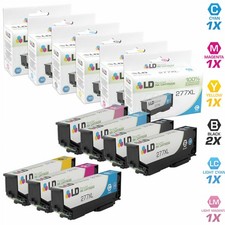 LD Replacement Ink Cartridge Replacement for Epson 277 277XL High Yield (2 picture