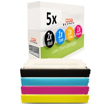 5X Cartridge Replaces Lexmark C500H2CG C500H2KG C500H2MG C500H2YG C500H2 picture