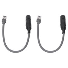 1 Pair SPX Male To RJ45 Adapter Female Connector Gen 3 V3 Rectangular Satellite picture