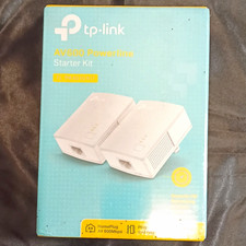 TP-LINK AV600 TL-PA4010 KIT Powerline Starter Kit 2 Adapters Ethernet White picture