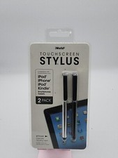 Touchscreen Stylus iWorld 2-Pack (Black, Silver) picture