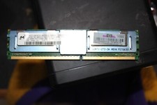 Micron 1GB 2Rx8 PC205300F DDR2-667 FB-DIMM ECC Server RAM picture