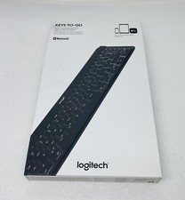 Logitech Keys-to-Go Portable Wireless Keyboard Bluetooth Slim Black 36 picture
