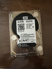 WD Black 4 Tb Wd4001Faex Rare* picture