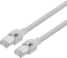 Insignia- 100 ft. Cat 6A Ethernet Cable - Gray picture